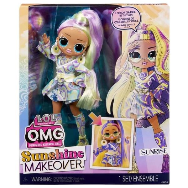 L.O.L. Surprise OMG Sunshine Makeover Bebeği Sunrise L-589433