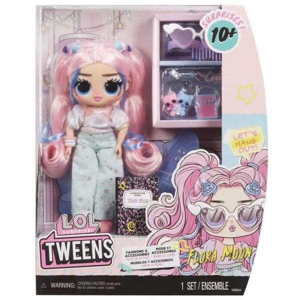 L.O.L. Tweens Seri 5 Flora Moon Moda Bebeği L-591665