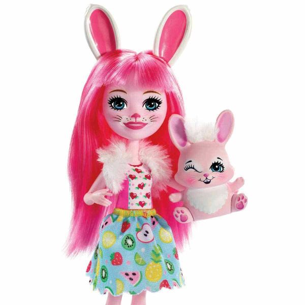 Enchantimals Karakter Bebekler Bree Bunny ve Twist DVH87-FXM73