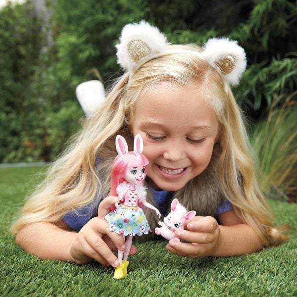 Enchantimals Karakter Bebekler Bree Bunny ve Twist DVH87-FXM73