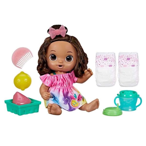 Baby Alive Esmer Bebeğimle Eğlenceli Yudumlar Oyuncak Seti F7357