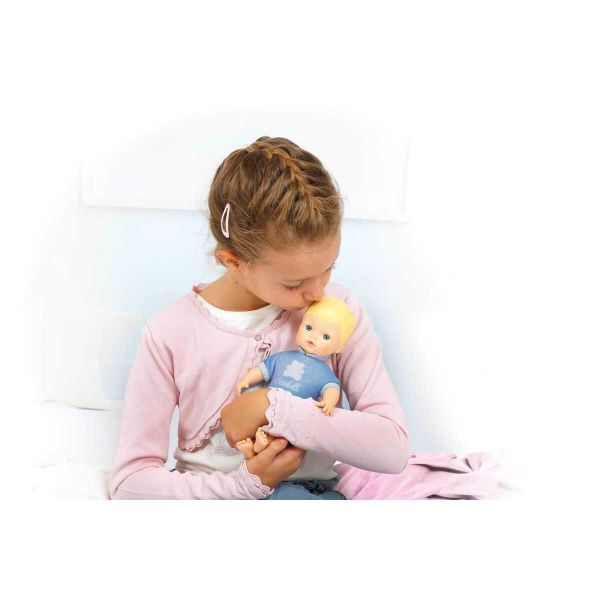 Cicciobello 24 cm Mavi Tulumlu Yumuş Bebek CCBA6000-M