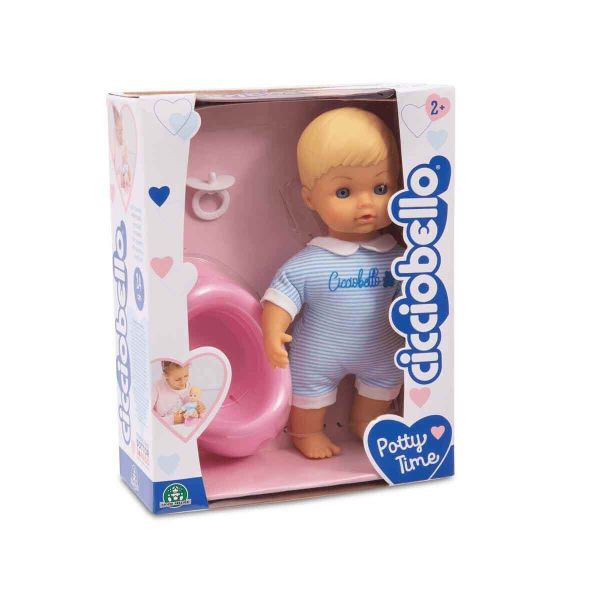 Cicciobello Yumuş Bebek Tuvalet Zamanı 24 cm Oyuncak Bebek CCBA7000