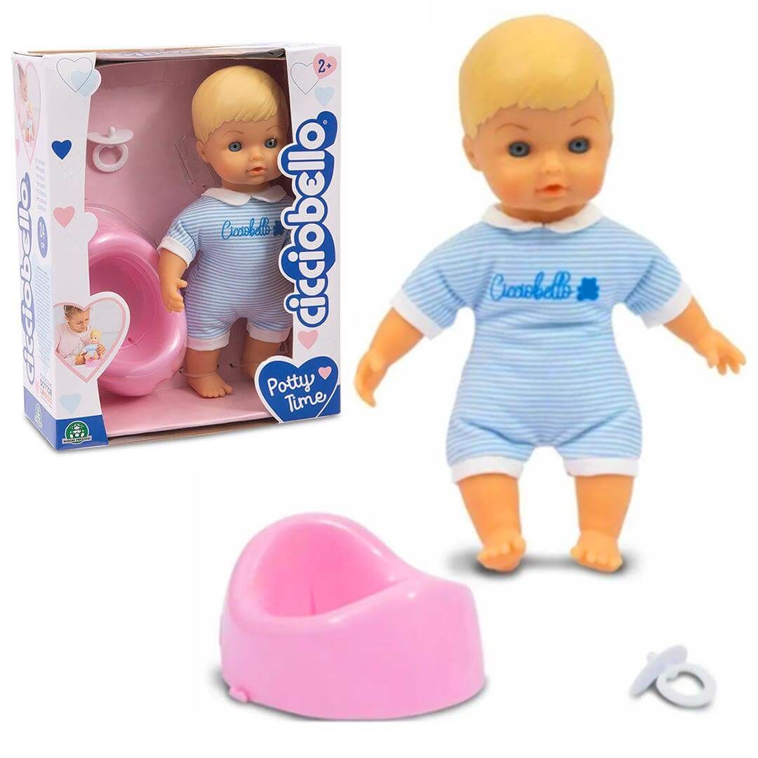 Cicciobello Yumuş Bebek Tuvalet Zamanı 24 cm Oyuncak Bebek CCBA7000