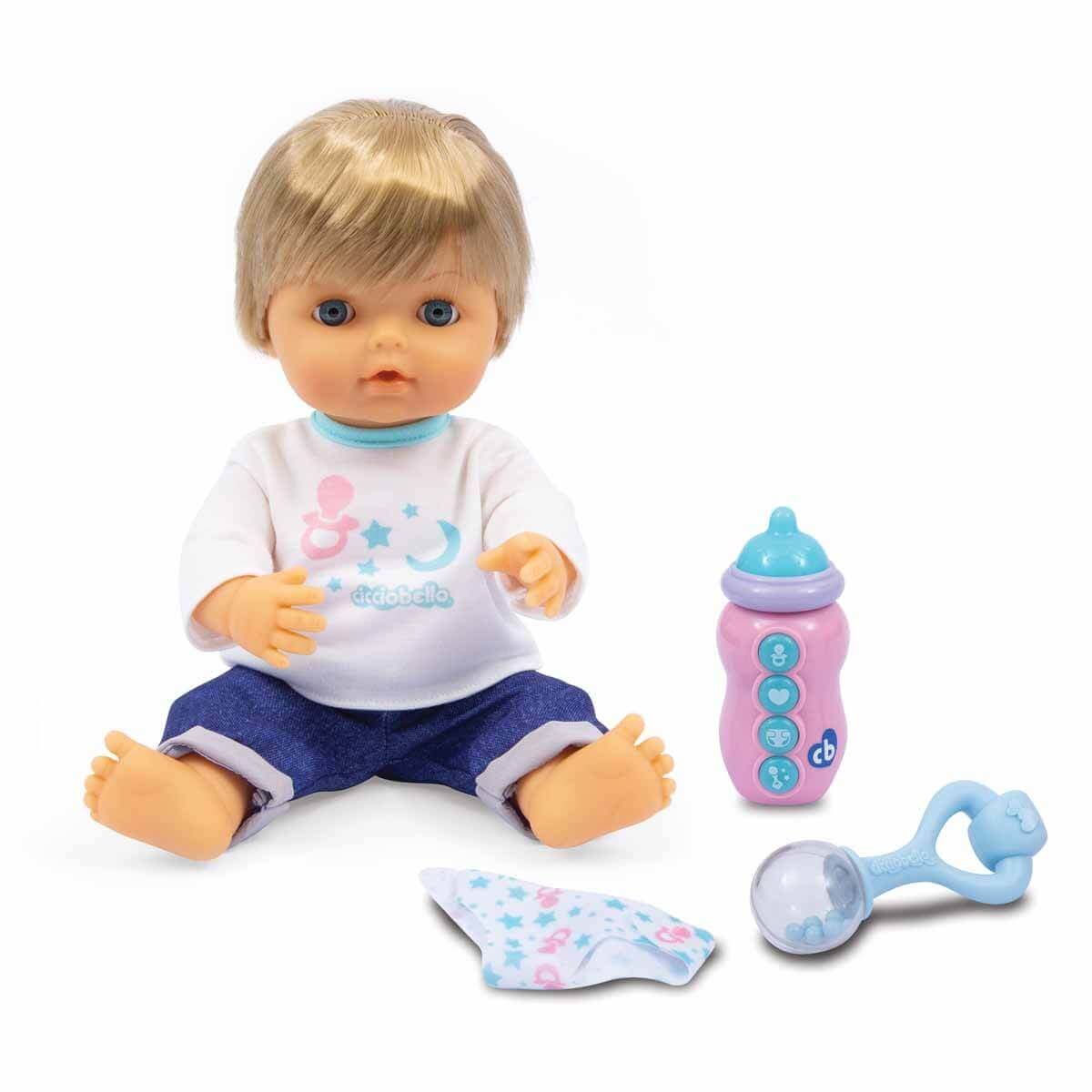 Cicciobello Sesli Biberon Oyunu 30 cm Oyuncak Bebek CCBD0000