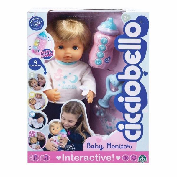 Cicciobello Sesli Biberon Oyunu 30 cm Oyuncak Bebek CCBD0000