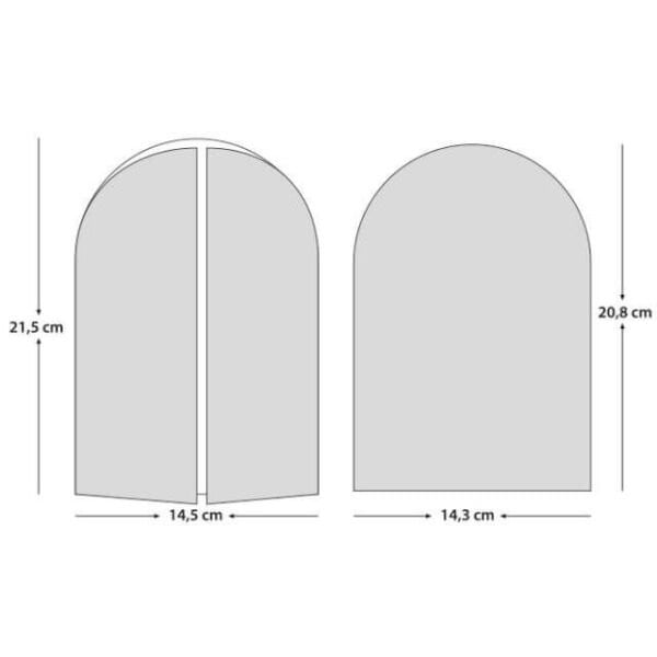 Düğün Davetiyesi Er-505144d Oval Kesim Pembe Renk Zarf Kurdeleli İlginç Davetiye