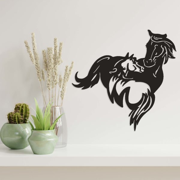 MDF Tablo Dekoratif At MDF-32 40x40 cm - 3mm