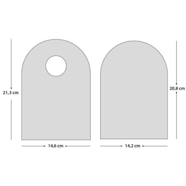 Düğün Davetiyesi Er-505119d Oval Kesim Zarf Renk Pencereli Zarflı Kurdeleli İlginç Davetiye