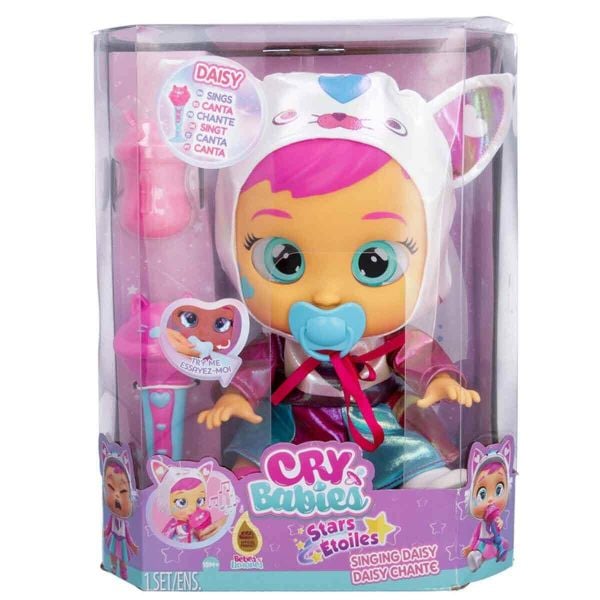 Cry Babies Stars Şarkı Söyleyen Daisy Oyuncak Bebek CYB57000