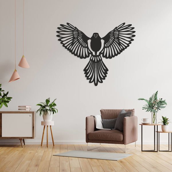 MDF Tablo Dekoratif Kartal MDF-35 60x60 cm - 9mm