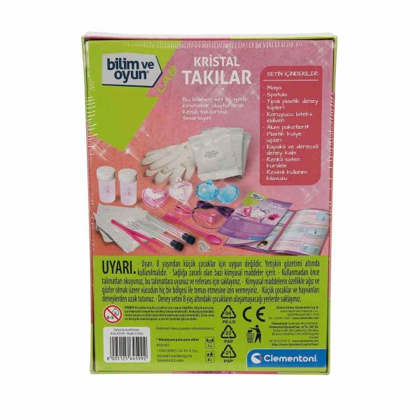 Bilim ve Oyun Seti Kristal Takılar LCM-64599