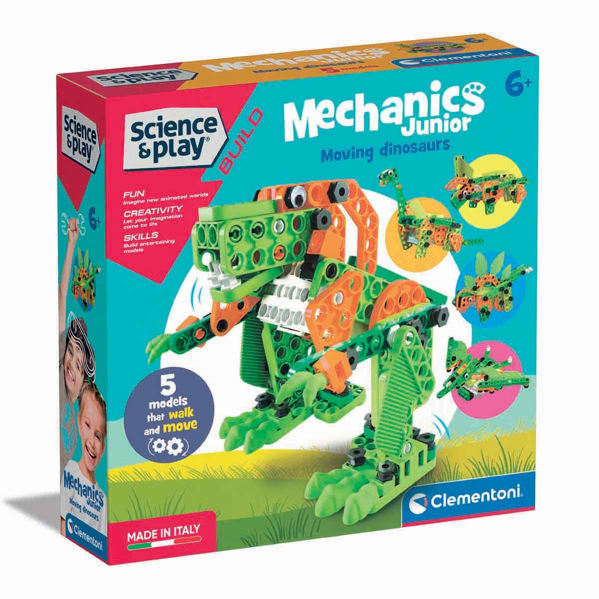 Bilim ve Oyun Mekanik Laboratuvarı Mechanics Junior Hareketli Dinozorlar CLM-75061
