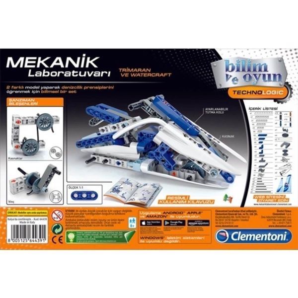 Bilim ve Oyun Mekanik Laboratuvarı Trimaran ve Watercraft CLM-64439