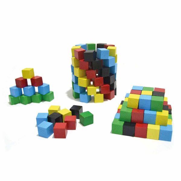 Ahşap Birim Küpler Eğitici Oyun Seti RD5459