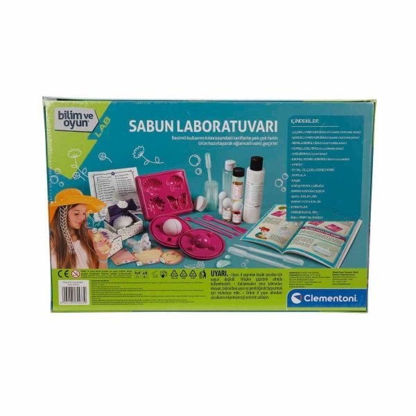Clementoni Bilim Ve Oyun Deney Seti Sabun Laboratuvarı Mkc-64433
