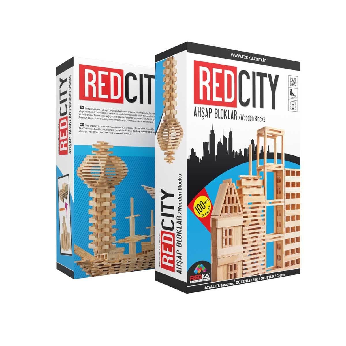 Redka Red City Ahşap Bloklar RD5200