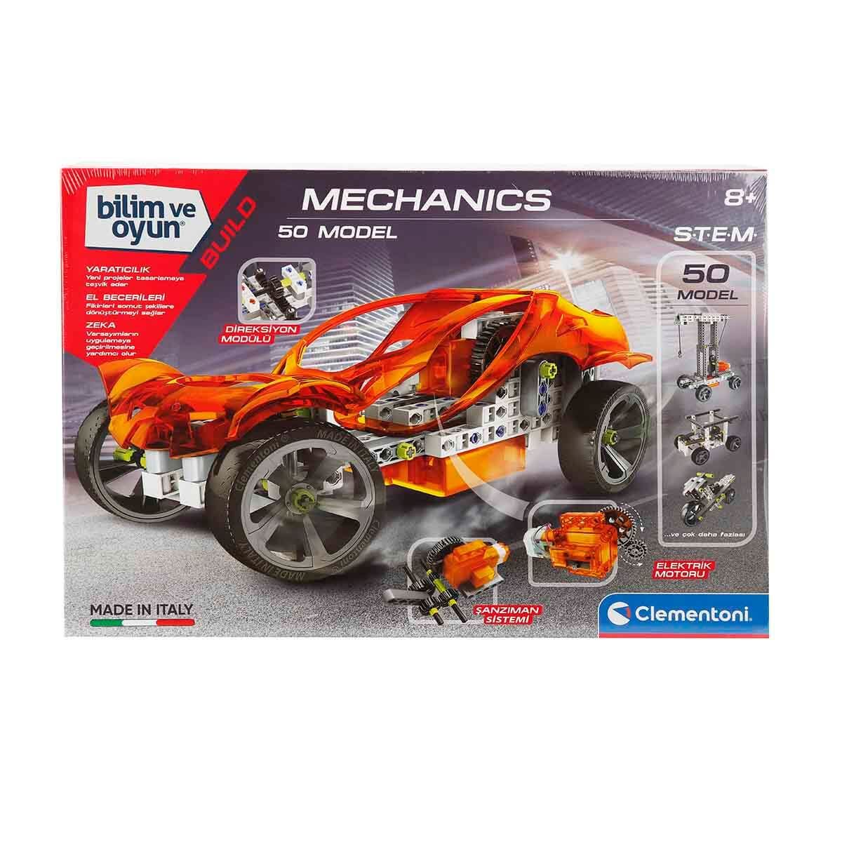 Clementoni Bilim ve Oyun Makine Mühendisi Mechanichs 50 Model Mkc-64293