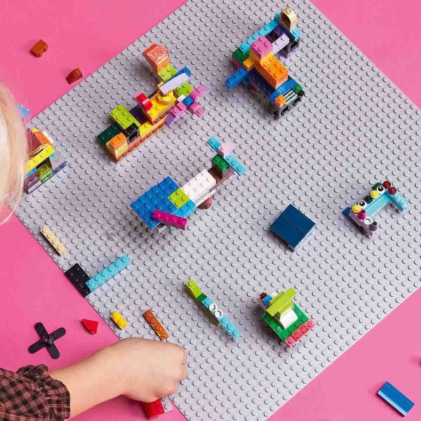 LEGO Classic Gri Plaka Yardımcı Yer Zemini LCS-11024