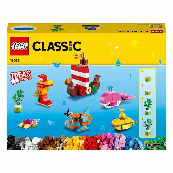 LEGO Classic Yaratıcı Okyanus Eğlencesi Oyun Seti LCS-11018