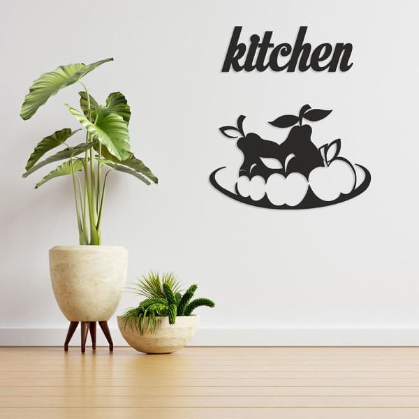 MDF Tablo Kitchen Meyve Tabağı MDF-38 30x30 cm - 3mm