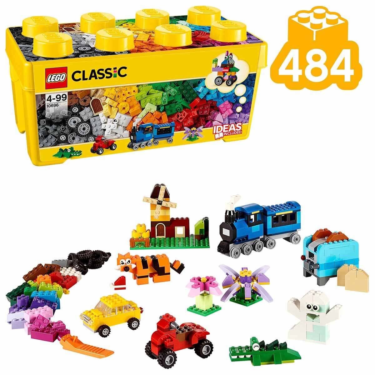 LEGO Classic Orta Boy Yaratıcı Parçalar Yapım Kutusu LCS-10696