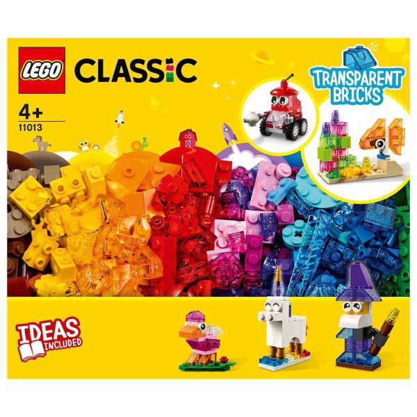 LEGO Classic Yaratıcı Şeffaf Yapım Parçaları Oyun Seti LCS-11013