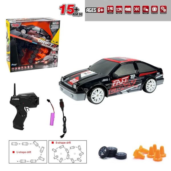 Uzaktan Kumandalı Full Fonksiyon Şarjlı Işıklı Drift Araba HB-SC24A07