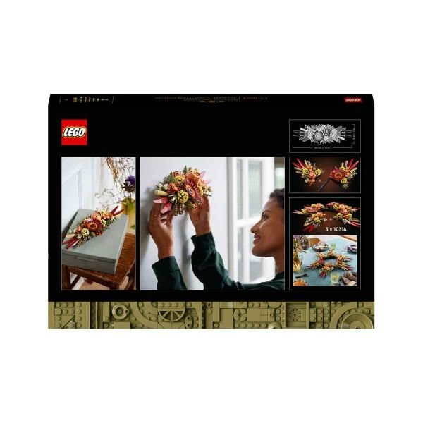 LEGO Icons Kuru Çiçek Aranjmanı LIS-10314