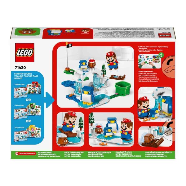 LEGO Super Mario Penguin Ailesi Kar Macerası Ek Macera Seti LSM-71430