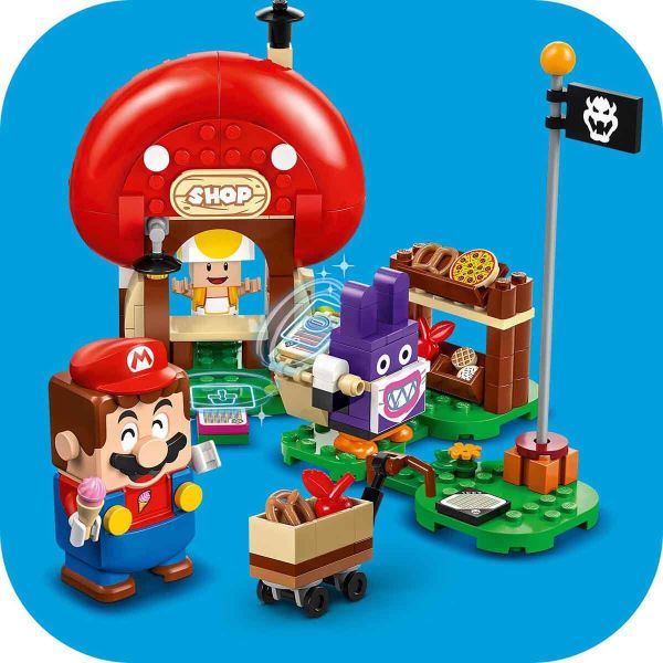 LEGO Super Mario Nabbit Toad'un Dükkanında Ek Macera Seti LSM-71429