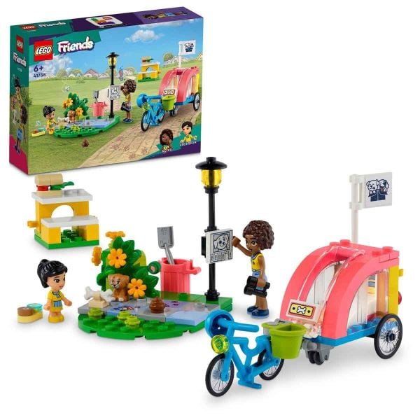 LEGO Friends Köpek Kurtarma Bisikleti LFR-41738