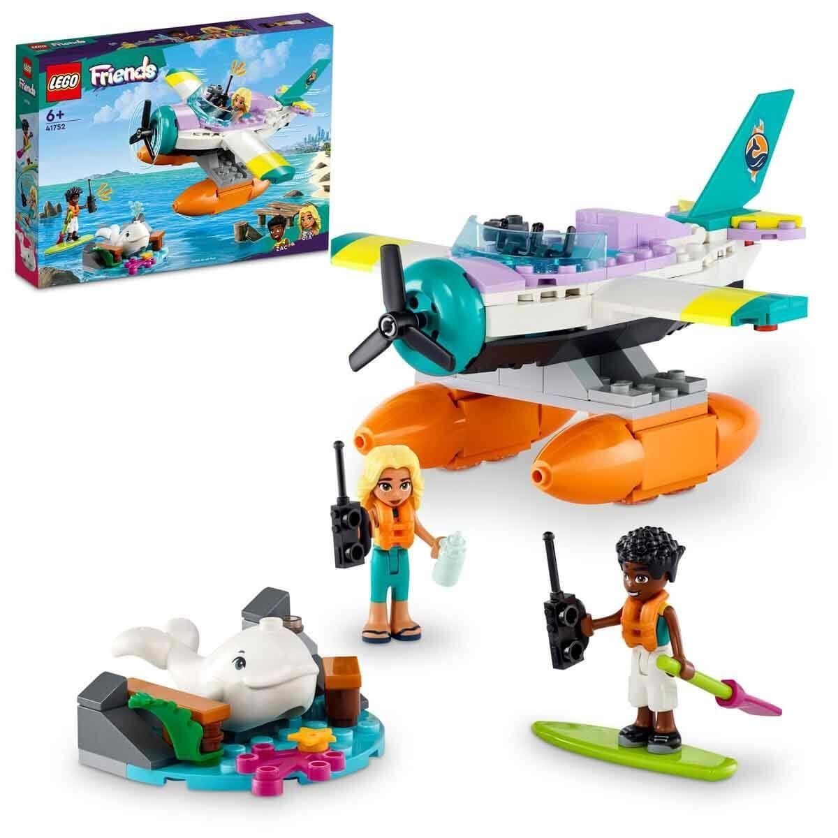 LEGO Friends Deniz Kurtarma Uçağı LFR-41752 Yapım Oyuncak Seti