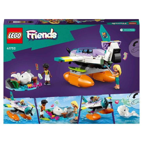LEGO Friends Deniz Kurtarma Uçağı LFR-41752 Yapım Oyuncak Seti