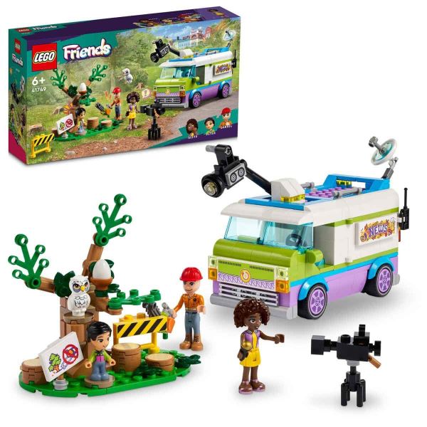 LEGO Friends Canlı Yayın Aracı LFR-41749 Yapım Oyuncak Seti