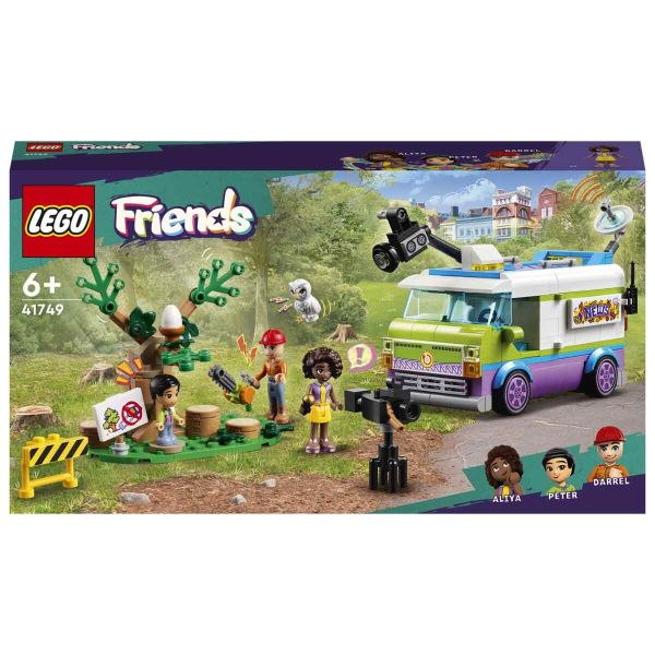 LEGO Friends Canlı Yayın Aracı LFR-41749 Yapım Oyuncak Seti