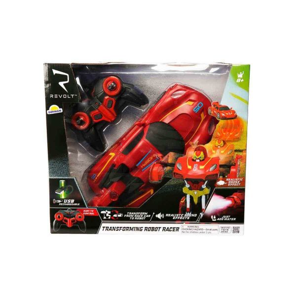 Uzaktan Kumandalı Transforming Robot Racer Sesli ve Işıklı Araba Snm-1013