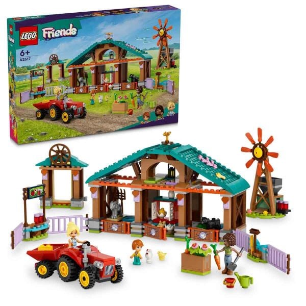 LEGO Friends Çiftlik Hayvanı Barınağı LFR-42617 Yapım Oyuncak Seti