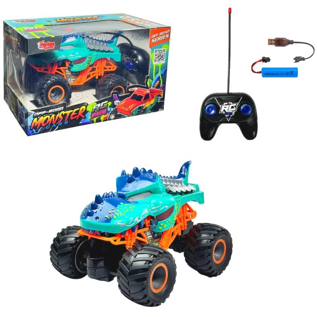 Uzaktan Kumandalı Araba Off Road Monster Cars Mega Wrex