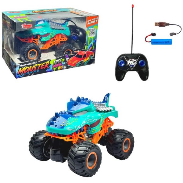 Uzaktan Kumandalı Araba Off Road Monster Cars Mega Wrex
