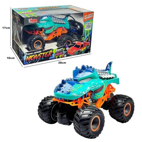 Uzaktan Kumandalı Araba Off Road Monster Cars Mega Wrex