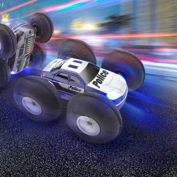 Uzaktan Kumandalı Araba RC Stunt Car Flip Racer RV-24634