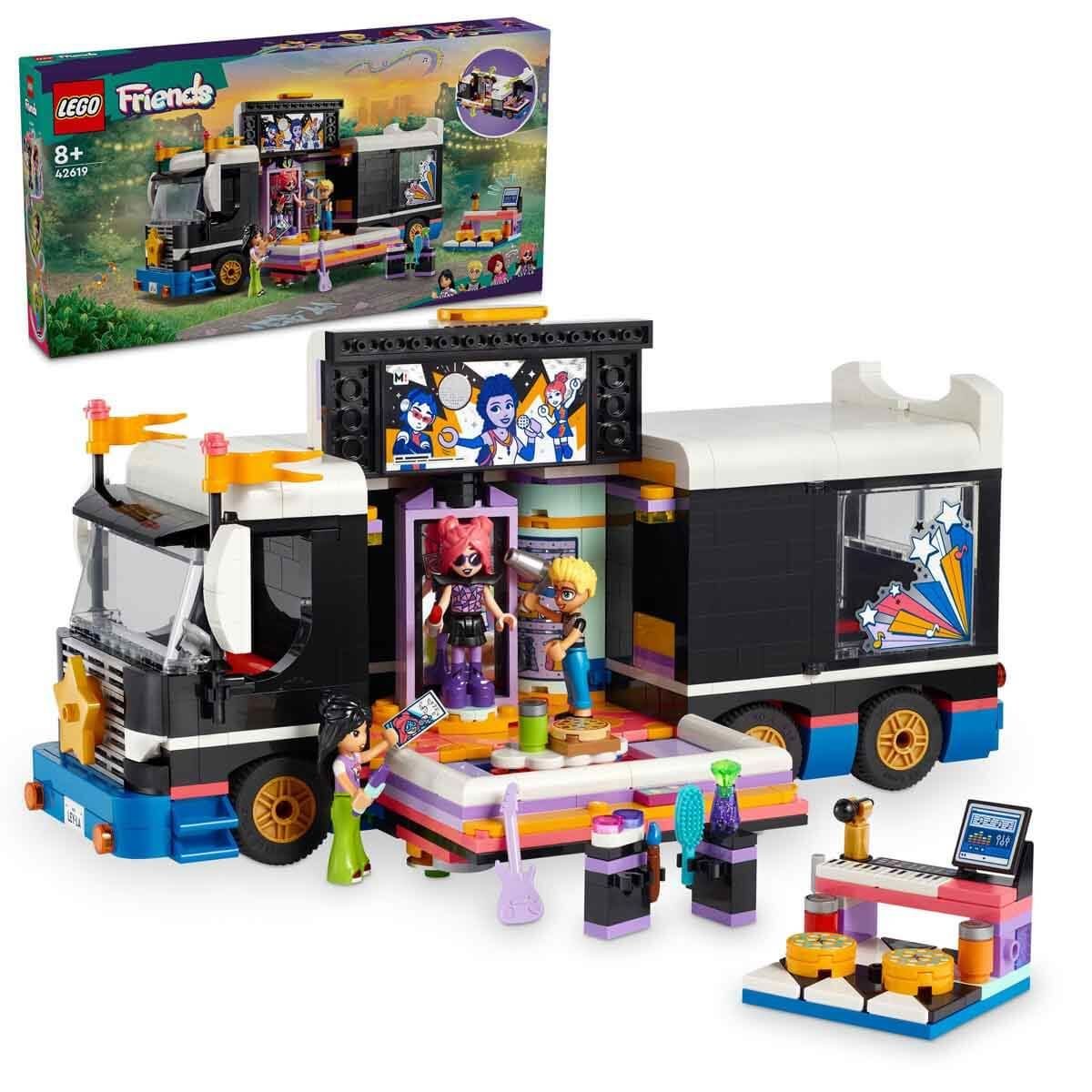 LEGO Friends Pop Star Müzik Turne Otobüsü LFR-42619 Oyuncak Seti