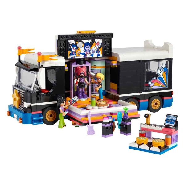 LEGO Friends Pop Star Müzik Turne Otobüsü LFR-42619 Oyuncak Seti