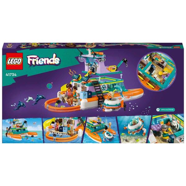 LEGO Friends Deniz Kurtarma Teknesi LFR-41734 Oyuncak Seti