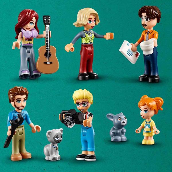 LEGO Friends Olly ve Paisley'nin Aile Evleri LFR-42620 Oyuncak Seti