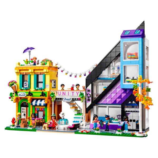 LEGO Friends Şehir Merkezi Çiçek ve Tasarım Dükkanları LFR-41732 Oyuncak Seti