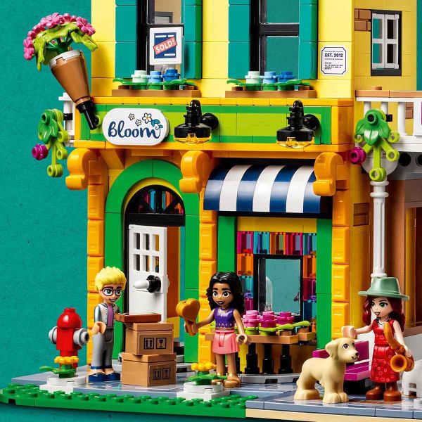 LEGO Friends Şehir Merkezi Çiçek ve Tasarım Dükkanları LFR-41732 Oyuncak Seti