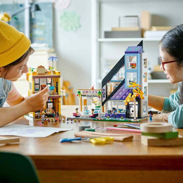 LEGO Friends Şehir Merkezi Çiçek ve Tasarım Dükkanları LFR-41732 Oyuncak Seti