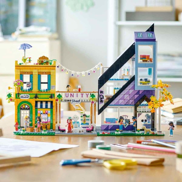 LEGO Friends Şehir Merkezi Çiçek ve Tasarım Dükkanları LFR-41732 Oyuncak Seti